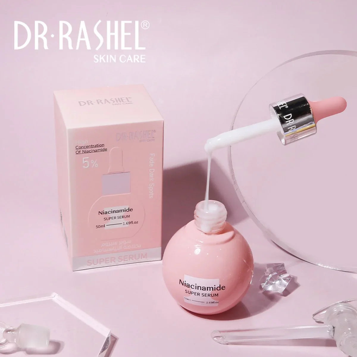 Dr. Rashel Fade Dark Spots Niacinamide Super Serum 1+1  Gratis