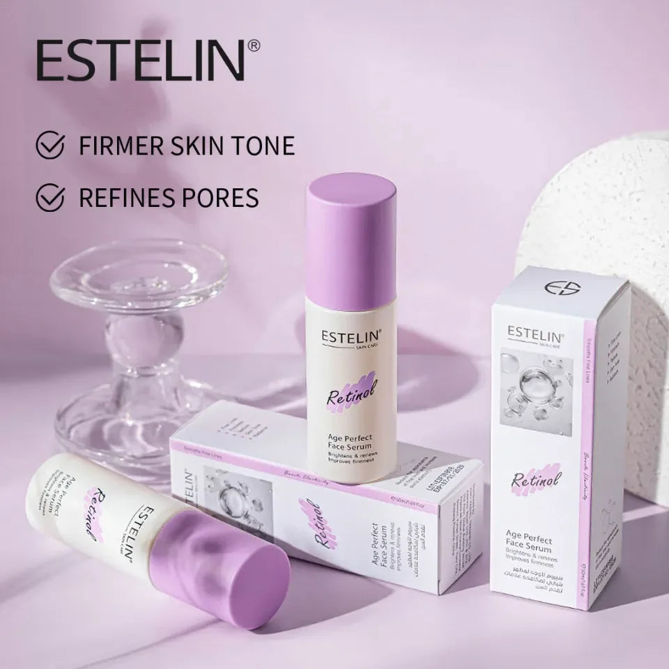 Estelin Retinol Age Perfect Face Serum 1+1  Gratis