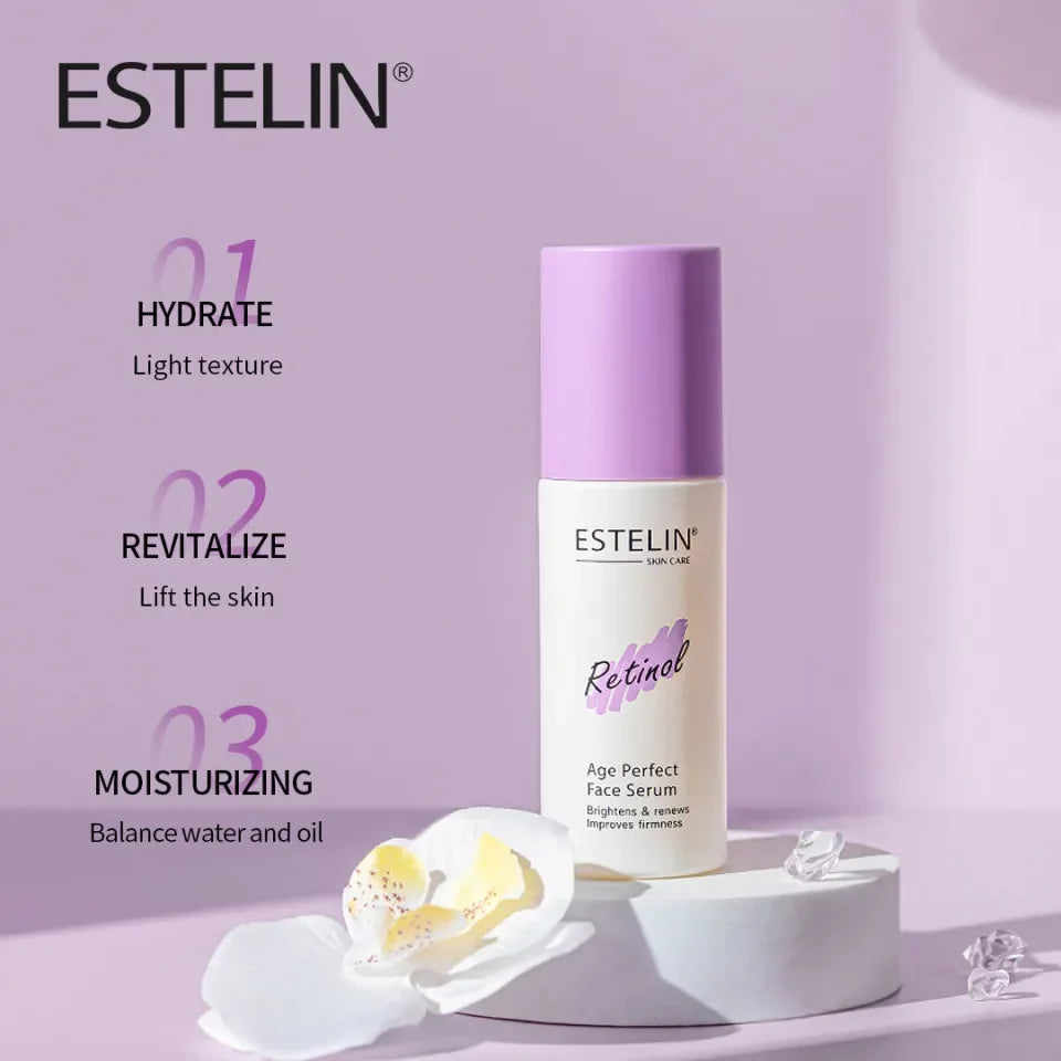 Estelin Retinol Age Perfect Face Serum 1+1  Gratis