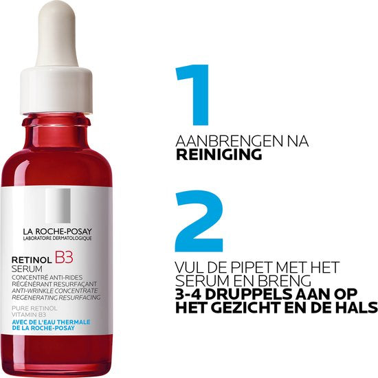La Roche-Posay Retinol B3 Serum 30ml voor een egale teint 24,95