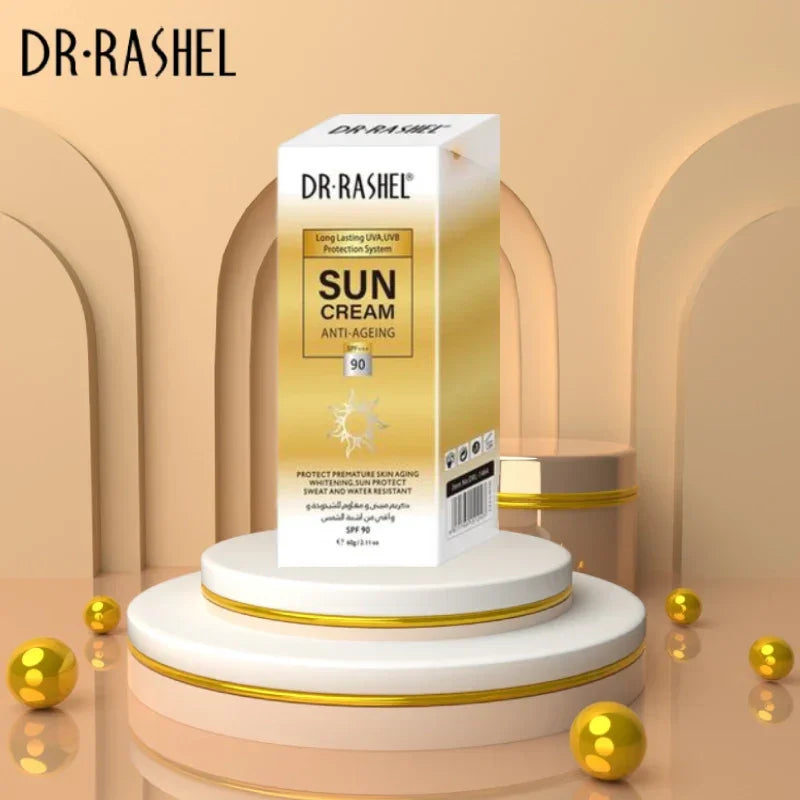 Dr. Rashel Anti-Aging Whitening Sun Cream SPF 90 60g 1+1 Gratis.