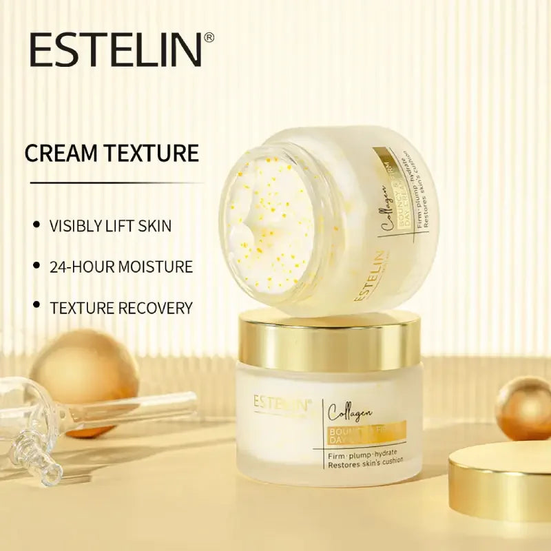 Estelin Collagen Bouncy Night Cream 50g 1+1  Gratis