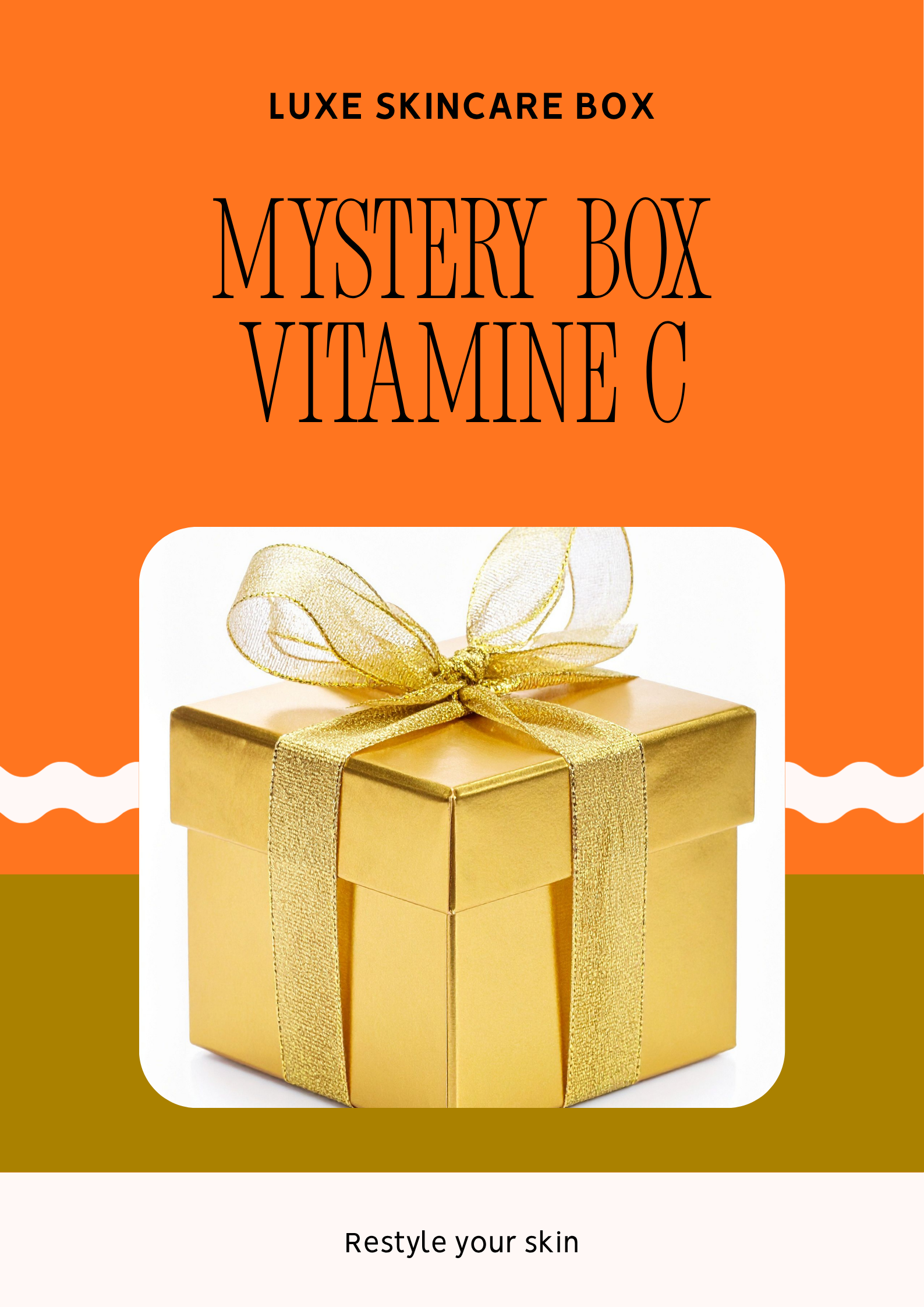 Mystery skincare box Vitamine C