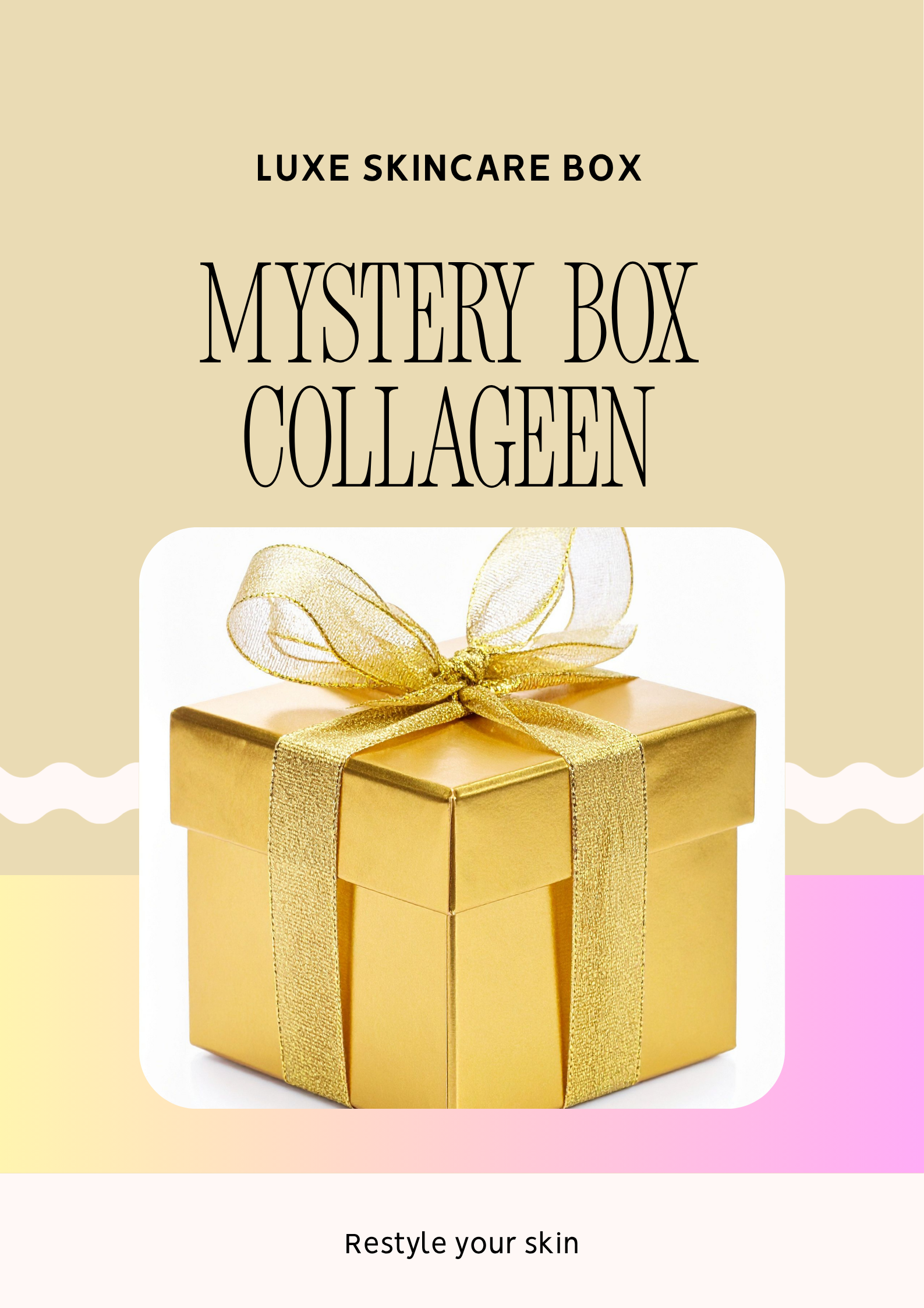 Mystery skincare box Collageen