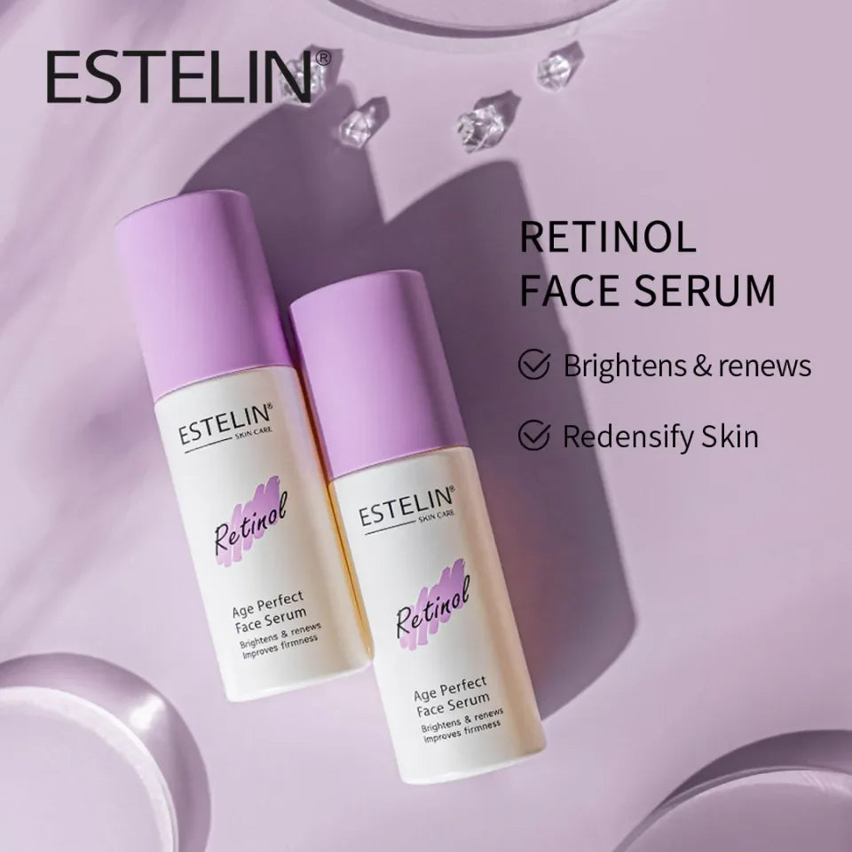 Estelin Retinol Age Perfect Face Serum 1+1  Gratis