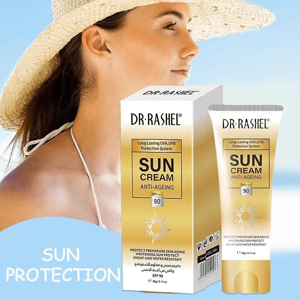 Dr. Rashel Anti-Aging Whitening Sun Cream SPF 90 60g 1+1 Gratis.